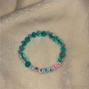 Handcrafted Melanie Mary inspired Turquoise Beaded 'Cry Baby' Bracelet